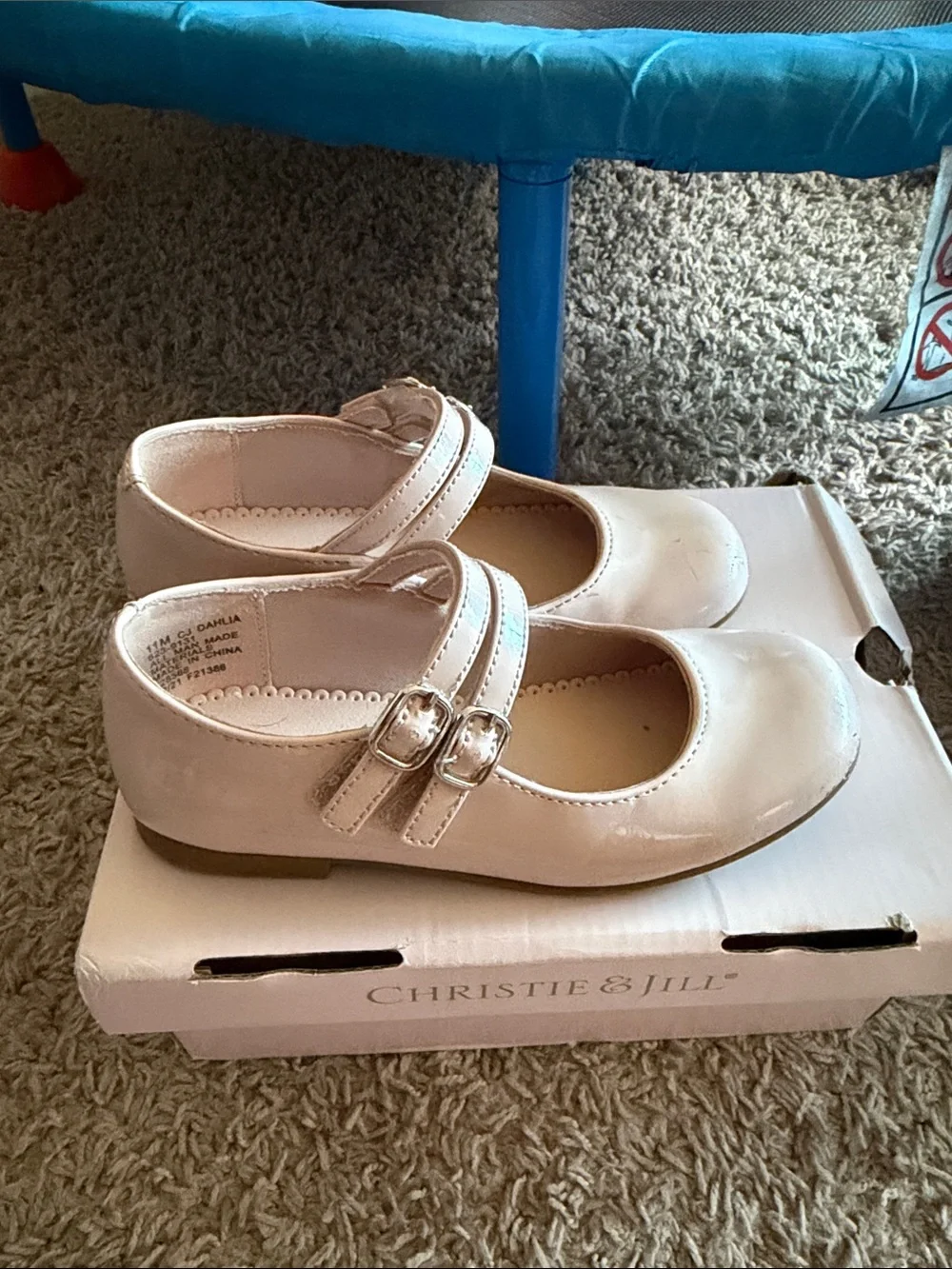 Girls' Pink Mauve Mary Jane Shoes
